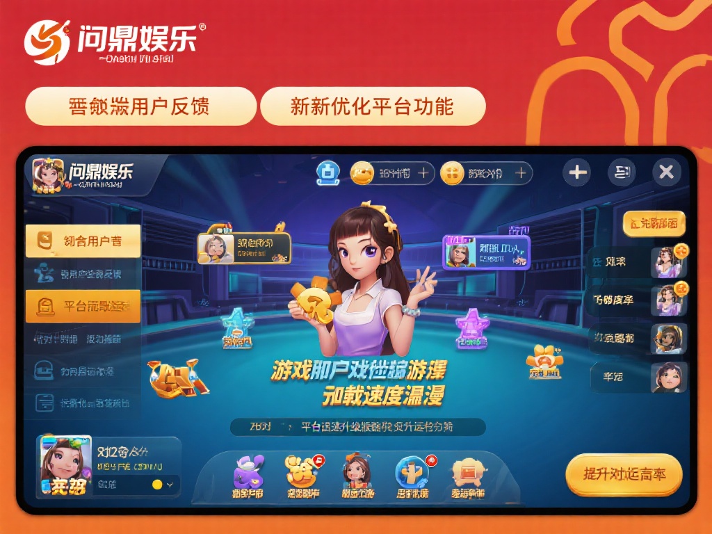 问鼎娱乐是干啥?揭秘其背后的业务与服务内容 (问鼎娱乐是做什么的?深度揭秘其业务模式与服务内容!) 值得一提的是,问鼎娱乐还注重用户反馈,不断优化平台